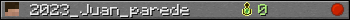 2023_Juan_parede userbar 350x20