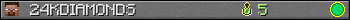 24KDIAMONDS userbar 350x20
