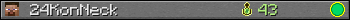 24KonNeck userbar 350x20