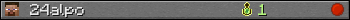 Юзербар 350x20 для 24alpo