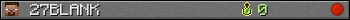 27BLANK userbar 350x20