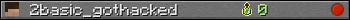 2basic_gothacked userbar 350x20