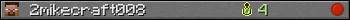 2mikecraft008 userbar 350x20