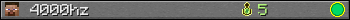 4000hz userbar 350x20