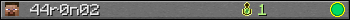 44r0n02 userbar 350x20