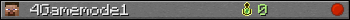 4Gamemode1 userbar 350x20