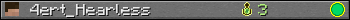 4ert_Hearless userbar 350x20