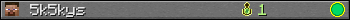 5k5kys userbar 350x20