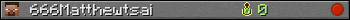 666Matthewtsai userbar 350x20