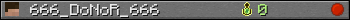 666_DoNoR_666 userbar 350x20