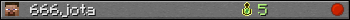 666jota userbar 350x20