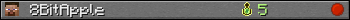Юзербар 350x20 для 8BitApple