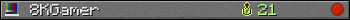 8KGamer userbar 350x20