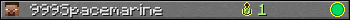 999Spacemarine userbar 350x20