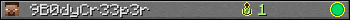 9B0dyCr33p3r userbar 350x20