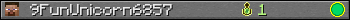 9FunUnicorn6857 userbar 350x20