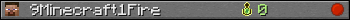 9Minecraft1Fire userbar 350x20