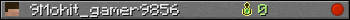 Юзербар 350x20 для 9Mohit_gamer9856