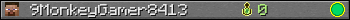Юзербар 350x20 для 9MonkeyGamer8413