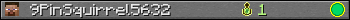 Юзербар 350x20 для 9PinSquirrel5632