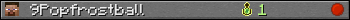 9Popfrostball userbar 350x20