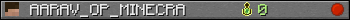 AARAV_OP_MINECRA userbar 350x20