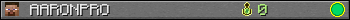 AARONPRO userbar 350x20