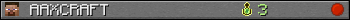 AAXCRAFT userbar 350x20