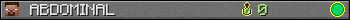 ABDOMINAL userbar 350x20