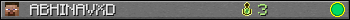 ABHINAVXD userbar 350x20