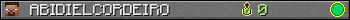 ABIDIELCORDEIRO userbar 350x20