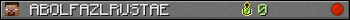 ABOLFAZLRUSTAE userbar 350x20