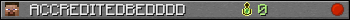 ACCREDITEDBEDDDD userbar 350x20