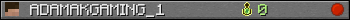 ADAMAKGAMING_1 userbar 350x20