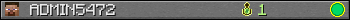 Юзербар 350x20 для ADMIN5472