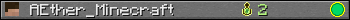 AEther_Minecraft userbar 350x20