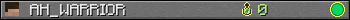 AH_WARRIOR userbar 350x20