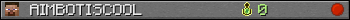 AIMBOTISCOOL userbar 350x20