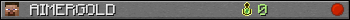 AIMERGOLD userbar 350x20