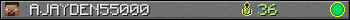 AJAYDEN55000 userbar 350x20