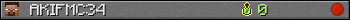 AKIFMC34 userbar 350x20