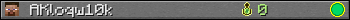 AKloqw10k userbar 350x20