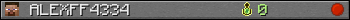 ALEXFF4334 userbar 350x20