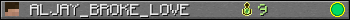 ALJAY_BROKE_LOVE userbar 350x20