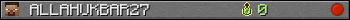Юзербар 350x20 для ALLAHUKBAR27