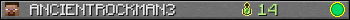 ANCIENTROCKMAN3 userbar 350x20