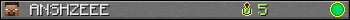 ANSHZEEE userbar 350x20