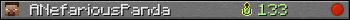 ANefariousPanda userbar 350x20