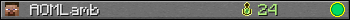 AOMLamb userbar 350x20