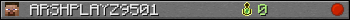 ARSHPLAYZ9501 userbar 350x20